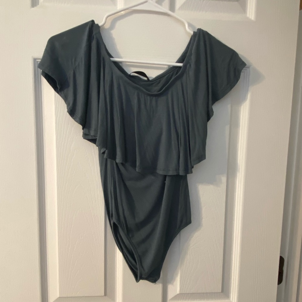 Teal bodysuit